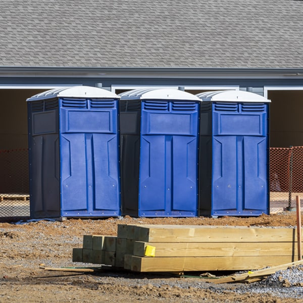 are there any restrictions on what items can be disposed of in the porta potties in Venice